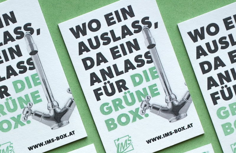 die grüne box broschüre