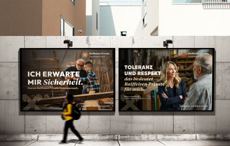 Raiffeisen Positionierung