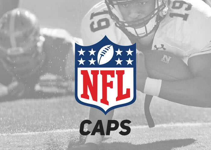 banner nfl caps