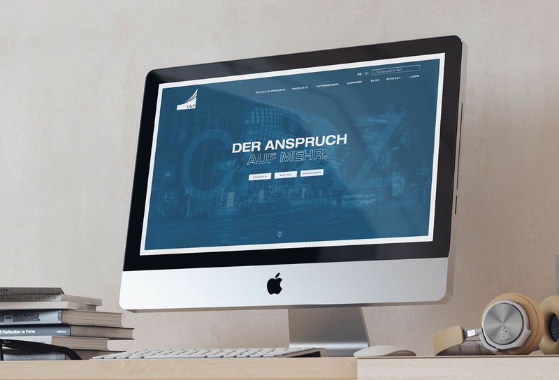 blaue website auf mac