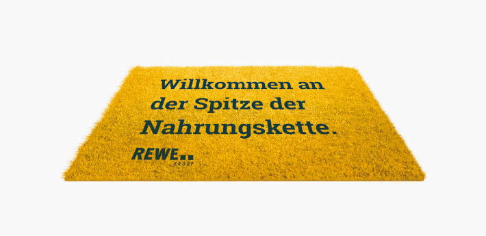 Rewe Fußmatte