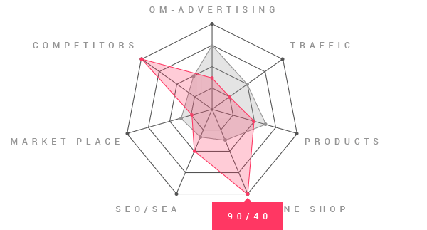 Übersichtsgrafik des Adaptive Traffic System der Online Marketing Kanäle und Möglichkeiten