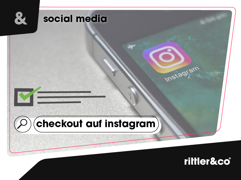 Telefon mit Instagram-App, Rittler und Co-social media