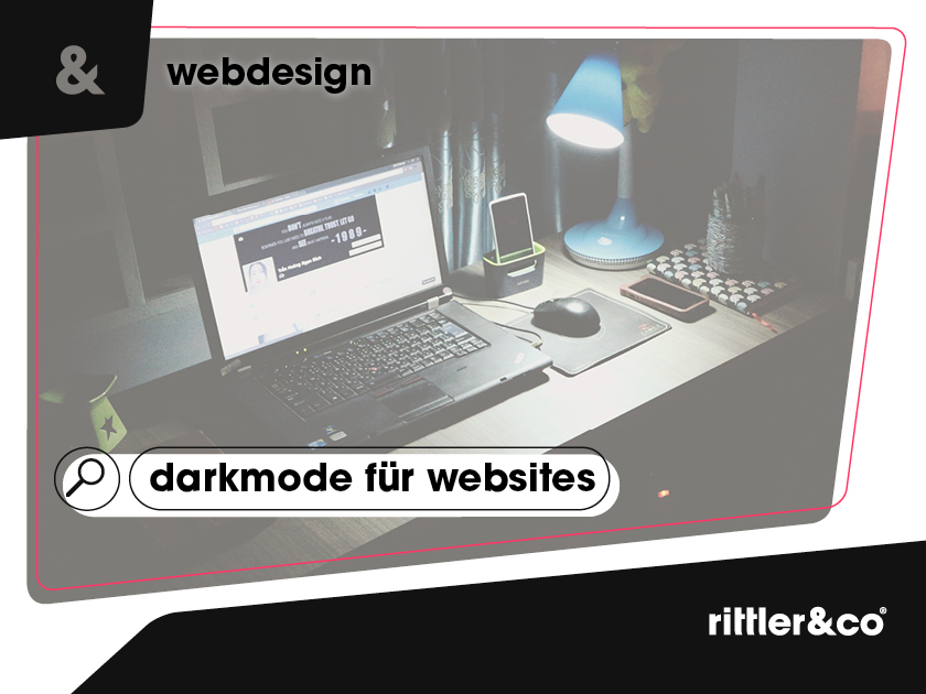 Darkmode Webdesign
