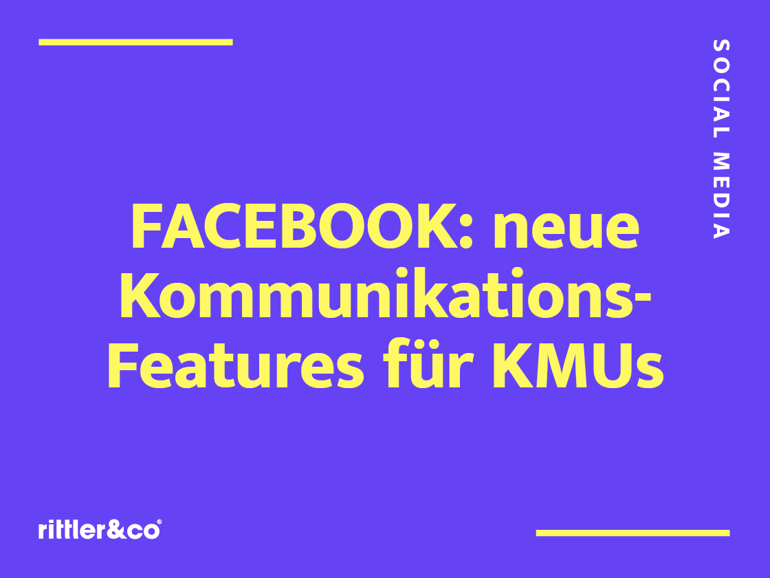 Grafikdesign für Facebook , Rittler und Co