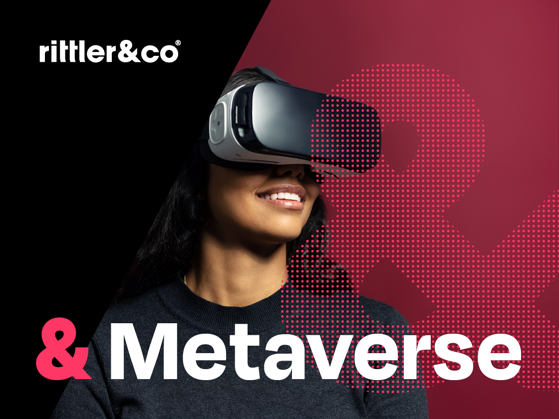 Metaverse, Frau mit VR 02