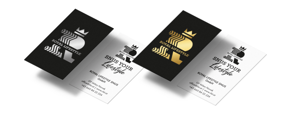 royal lifestyle visitkarten