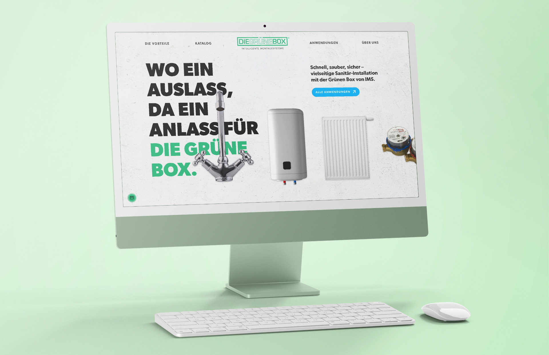 die grüne box website