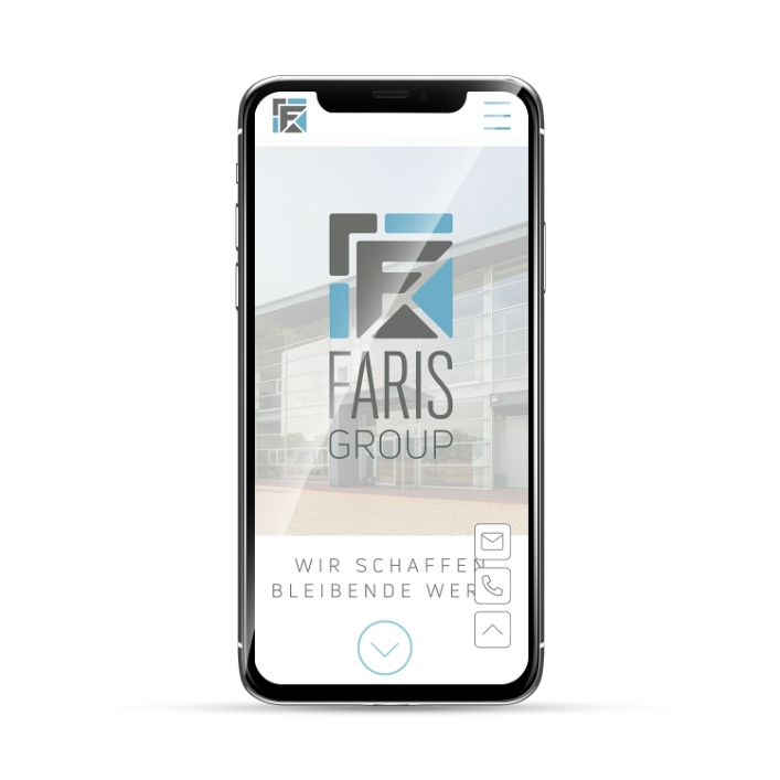 faris group iphone mockup
